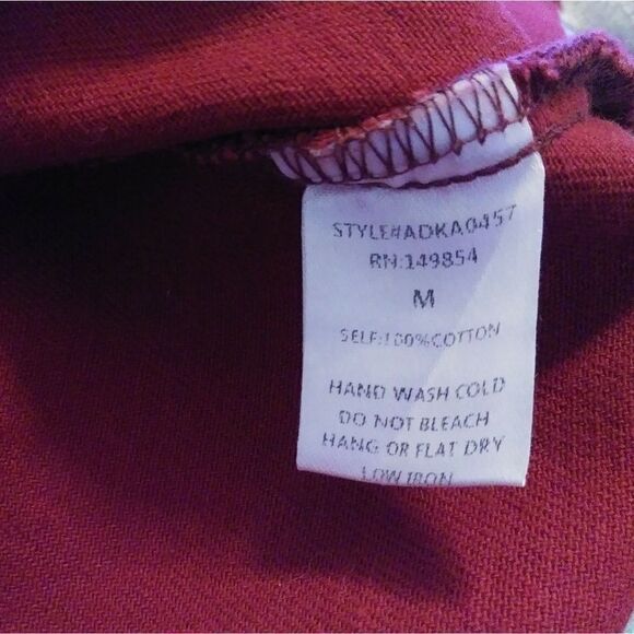 NWT Sadie & Sage Red Distressed Denim Dress - Picture 7 of 7